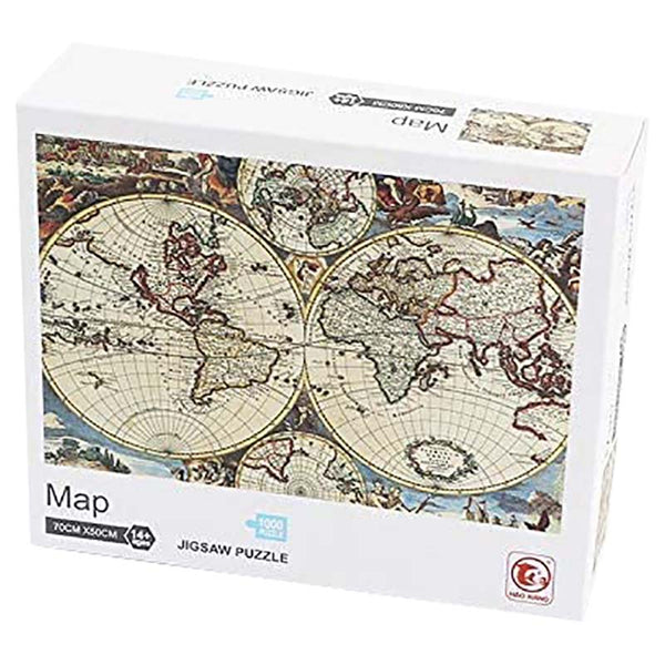 1000 Pieces Jigsaw Paper Puzzles, Home Wall Decor - MAP