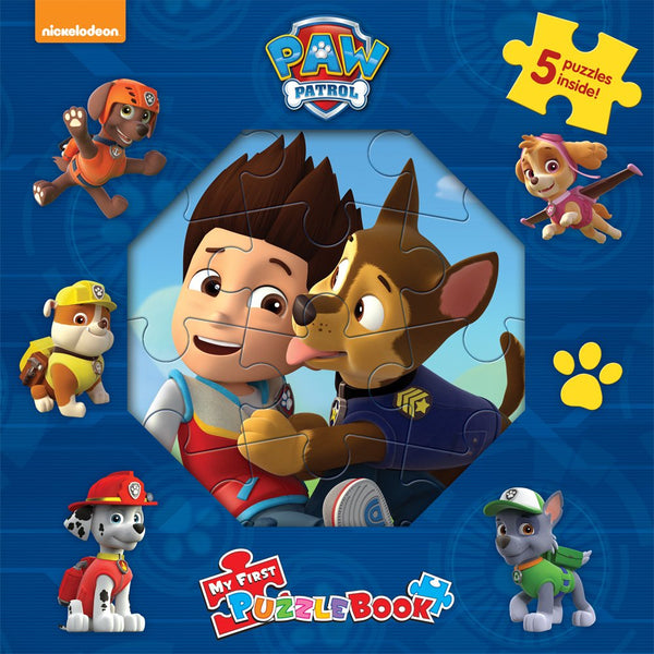 Phidal Spin Master Nickelodeon Paw Patrol My First Puzzle Book - English