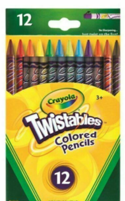 لون 12- أقلام ملونة تويستابلز