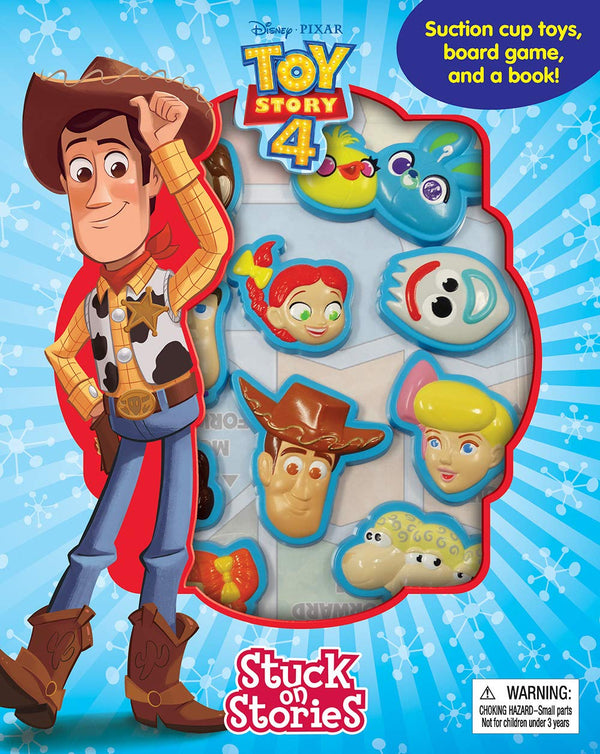 Phidal Disney Pixar's Toy Story 4 Activity Book Stuck on Stories - Multicolour