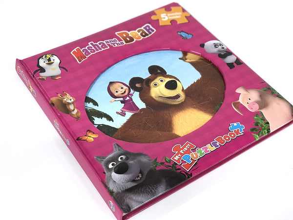 Phidal Animaccord Masha & The Bear My First Puzzle Book - English