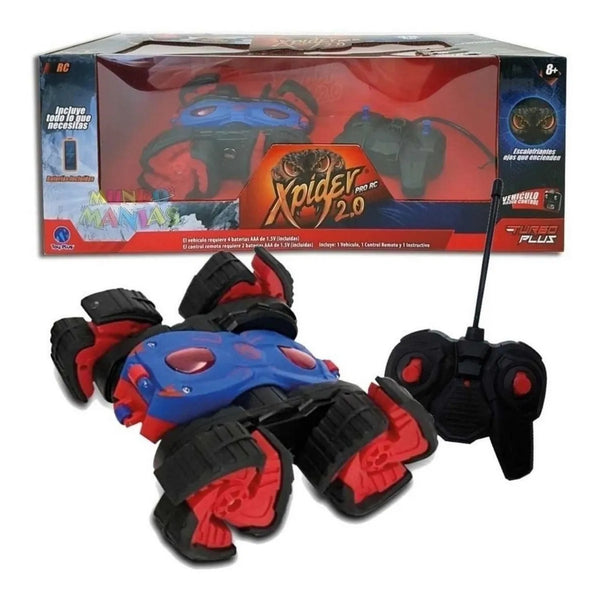 Toy Plus Xpider 2.0 Pro RC - Blue Red