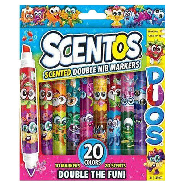 Weveel Scentos Duos Double Nib Markers Pack of 10 - Multicolor