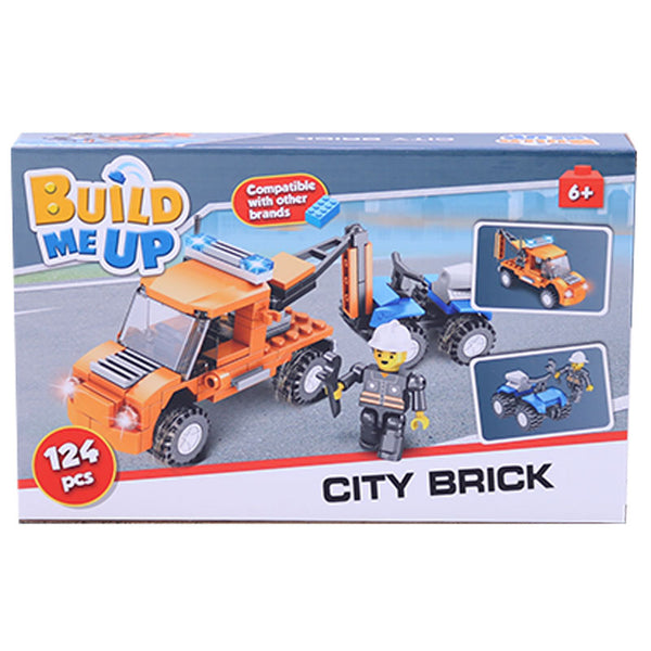 Build Me Up Blocks City - 124 Pieces