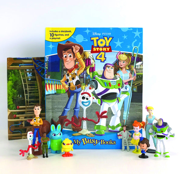 Phidal Disney Pixar Toy Story 4 My Busy Books - English