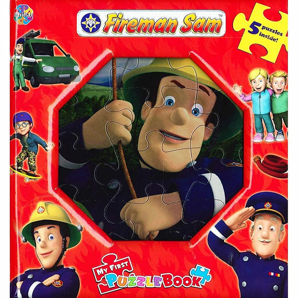 Phidal Fireman Sam My First Puzzle Book - English