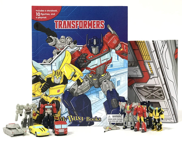 Phidal Hasbro Transformers My Busy Books - English