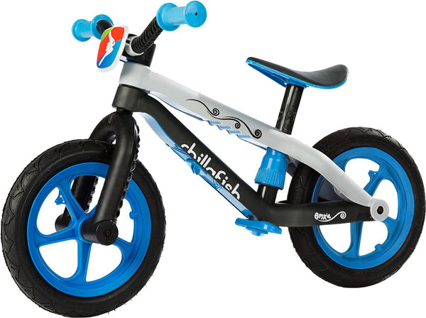 Chillafish Bmxie-rs BMX Balance Bike With Airless Rubber Skin - Blue