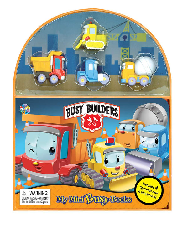 Phidal Busy Builders Mini busy Books - Multicolor