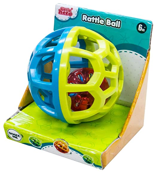 Little Hero Rattle Ball - Assorted