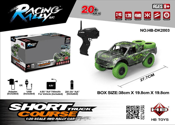 2.4G  1:20  Rc Car, W/ 3Pin Charger , W.Bx
