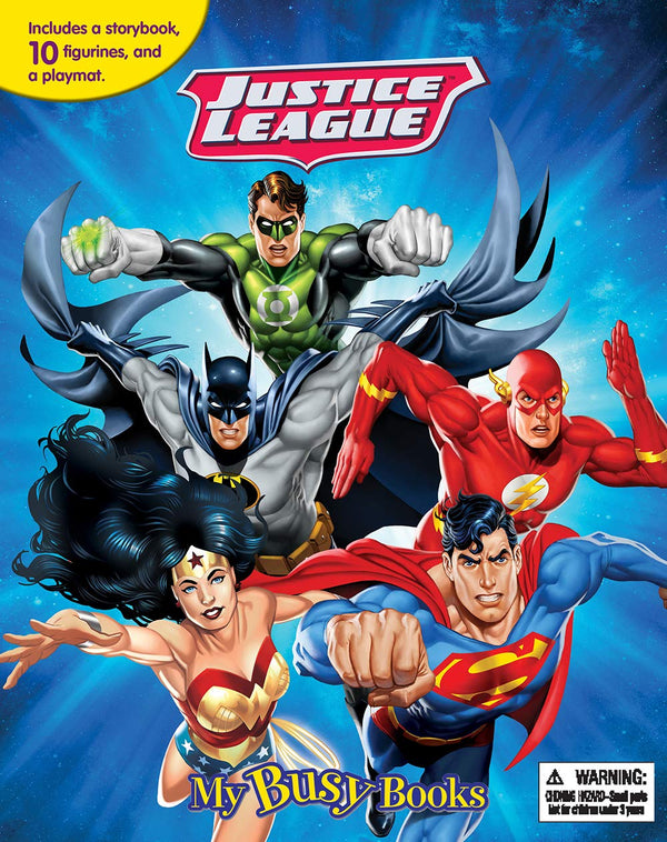 Phidal DC Justice League My Busy Books - English