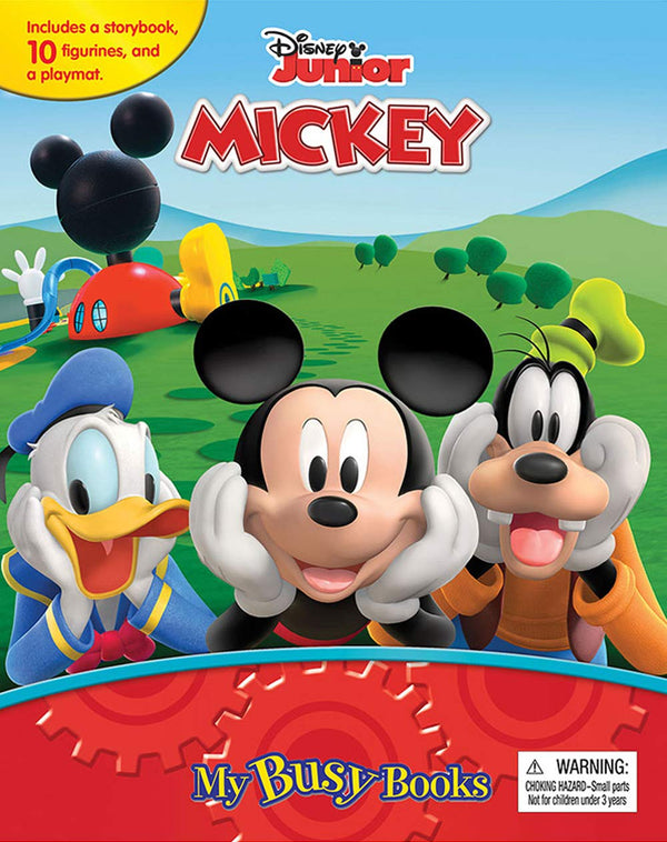 Phidal Disney Mickey Mouse Clubhouse My Busy Books - English