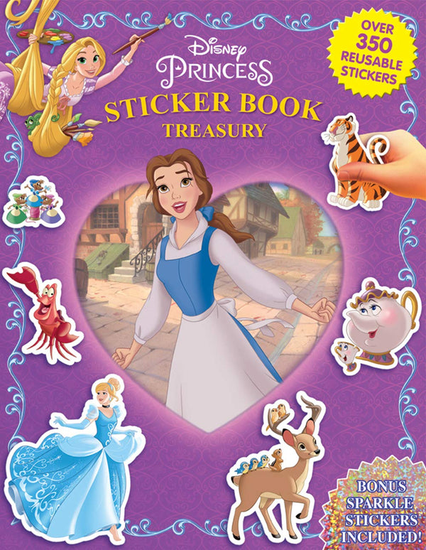 Phidal Disney's Princess Sticker Book Treasuries - Multicolour