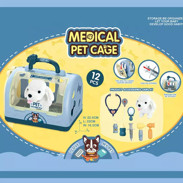 Children Pet Care Set Pretend Play Toys, Educational Toy