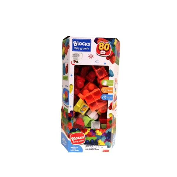 Play & Learn Building Blocks – 86 pcs