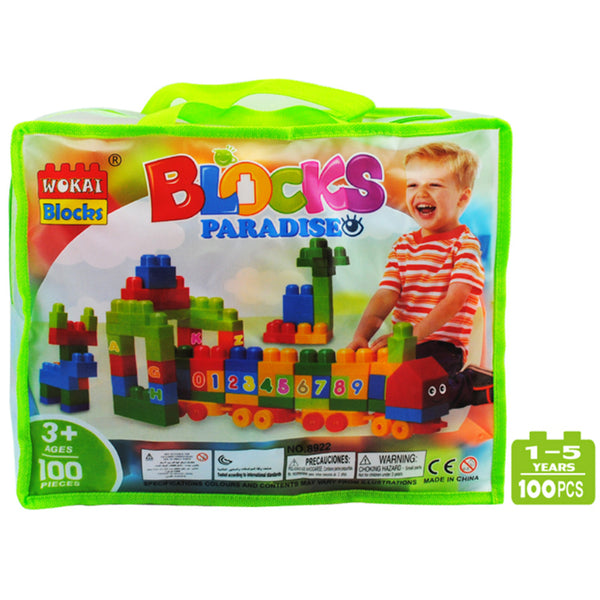 Building block toys ,for Small Kids Toddlers  (100 Pcs )