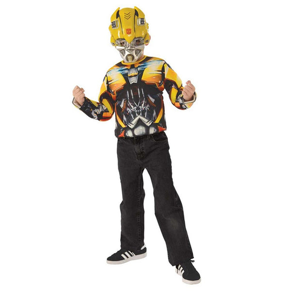 Bumble Bee Muscle Top Set & Mask