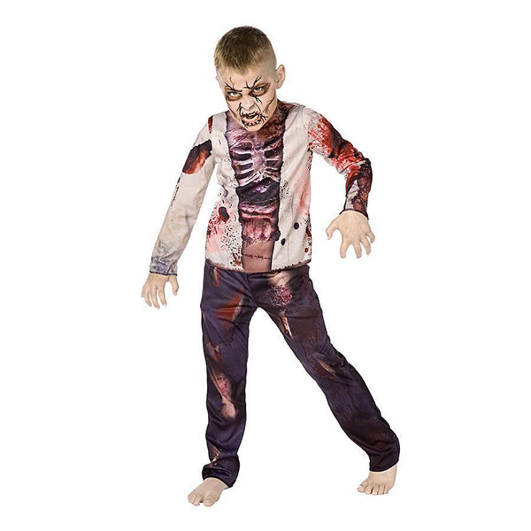 Zombie Boy 3D Costume 128Cm