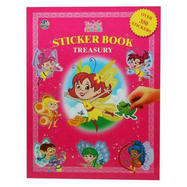 Phidal Fairies Forever Sticker Book Treasury - English