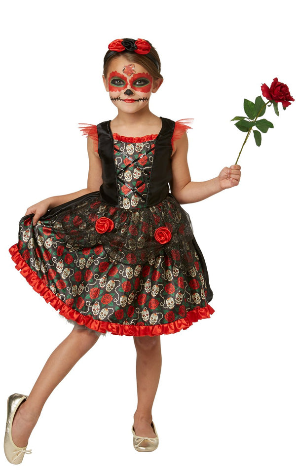 Red Rose Day Of The Dead