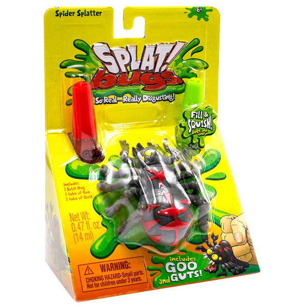 Splat Bug Single Tarantula Pack of 1 - (Assorted Colors)