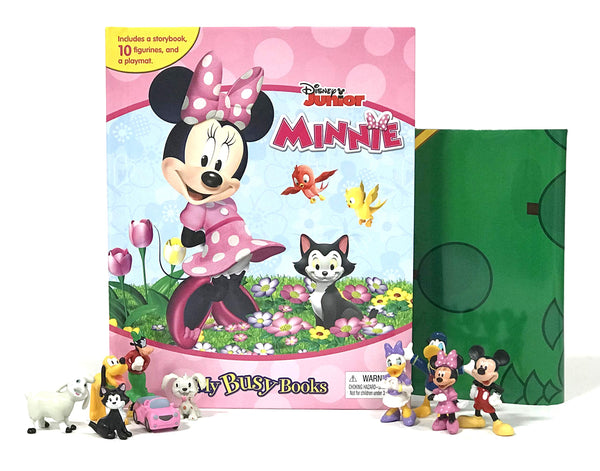 Phidal Disney Minnie My Busy Books - English