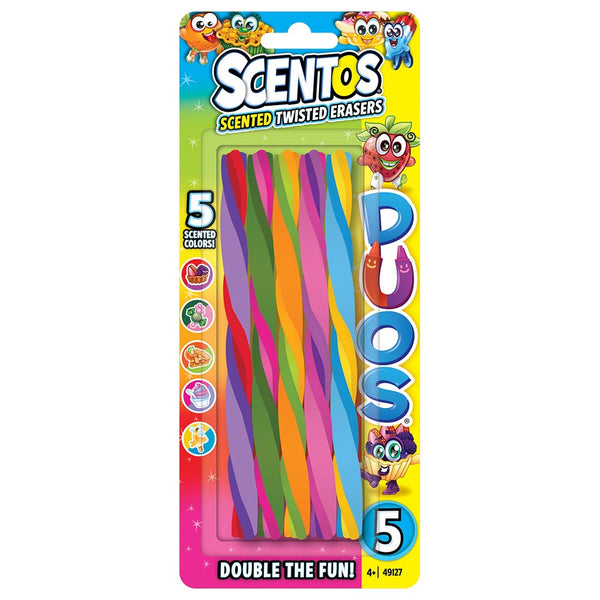 Weveel Scentos Scented 5 Pieces Twisted Erasers - Multicolor