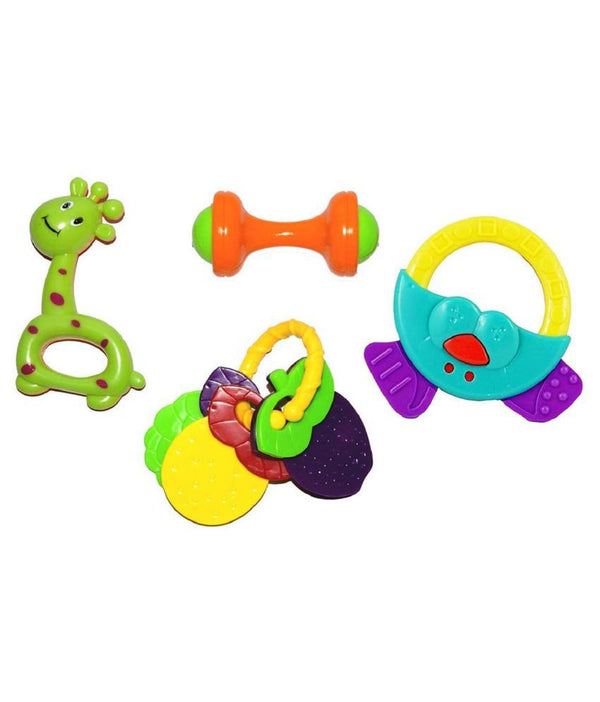 Fisher Price Baby's First Rattle (Assorted Colors) - Pack of 1