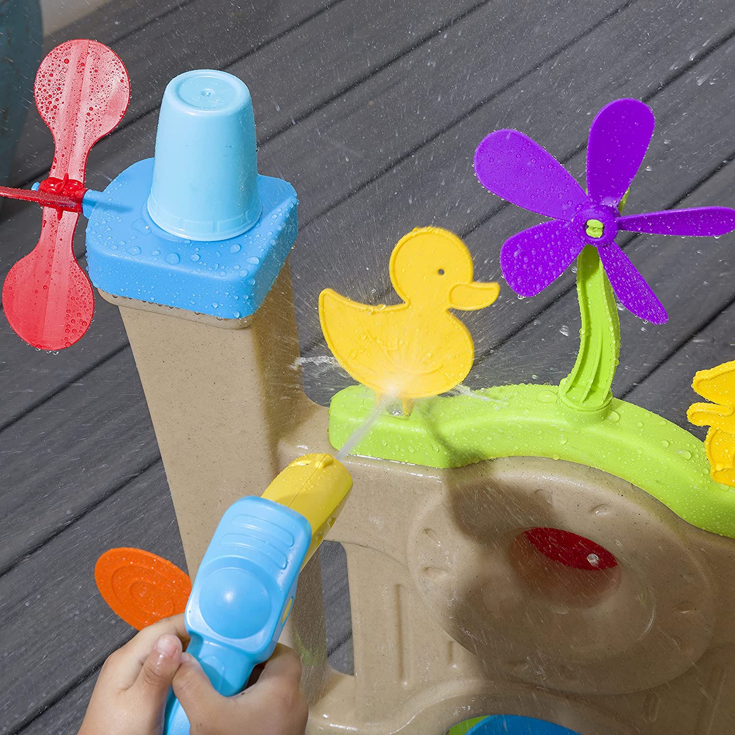 Step2 Waterpark Arcade | Toddler Outdoor Water Activity Toy for kids ...