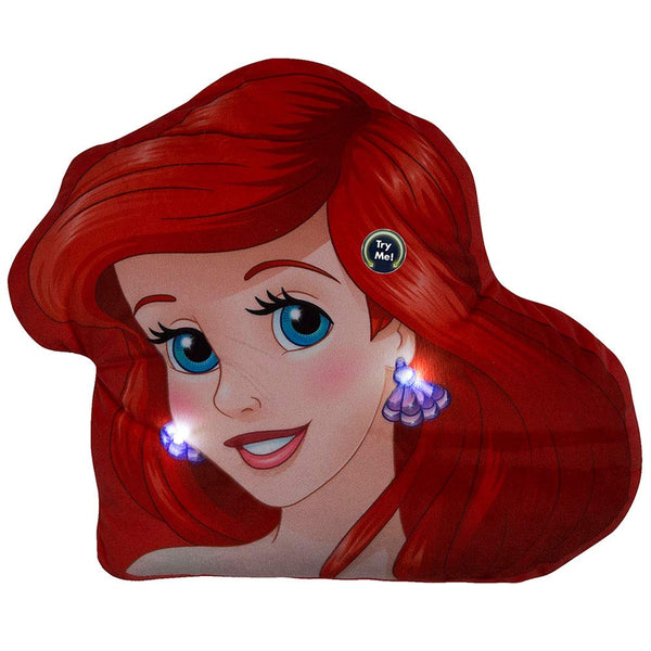 Toyworld Princess Ariel Head Cushion Print With LED Light