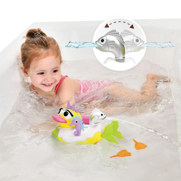 Yookidoo Jet Duck Create a Mermaid Kids Bath Toy - Multicolor