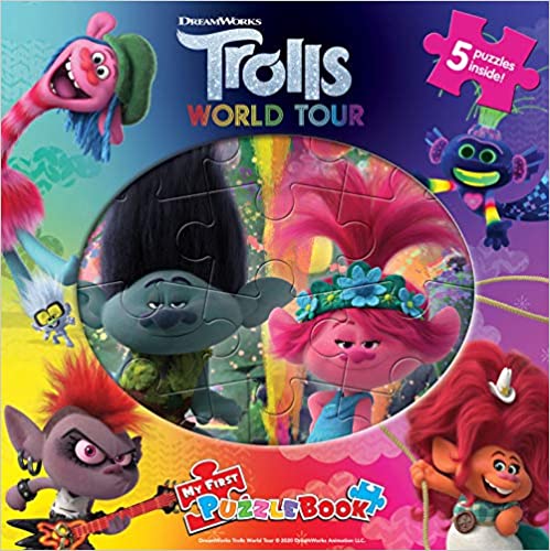 Phidal Dreamworks Trolls 2 World Tour My First Puzzle Book - English