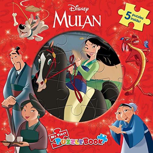 Phidal Disney Mulan My First Puzzle Book - English