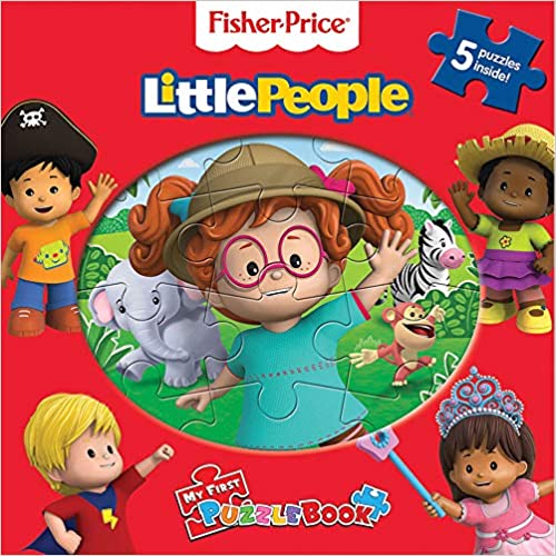 Phidal Mattel Fisher Price Little People My First Puzzle Book - English