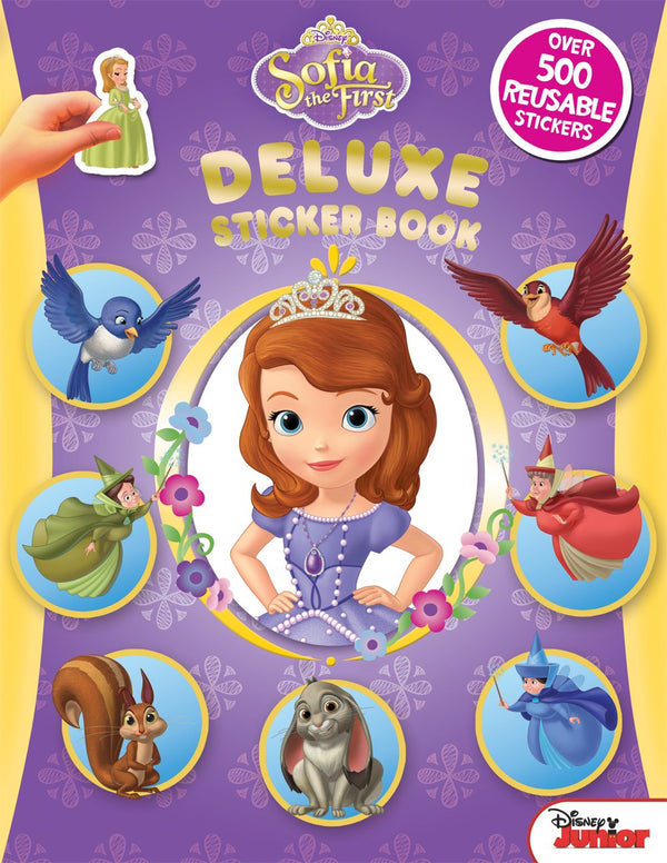 Phidal Disney's Disney Sofia Sticker Book Treasuries - Multicolour