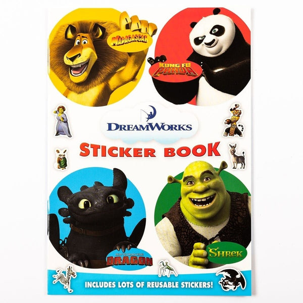 Alligator Dreamworks Sticker Book - English