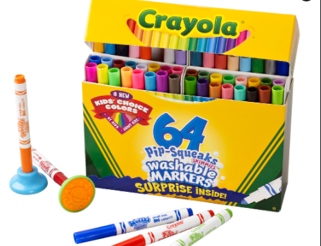 64 ct. Washable Pip-Squeaks Skinnies Markers