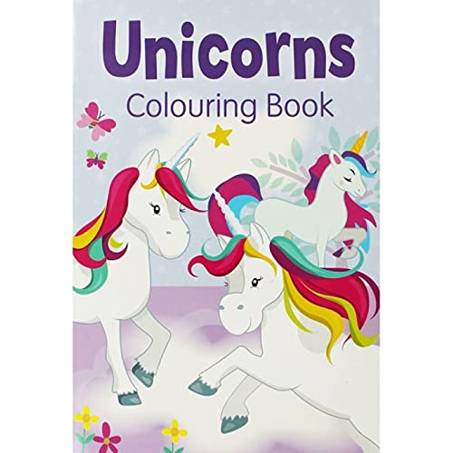 Alligator Books Unicorns Colouring Book - English