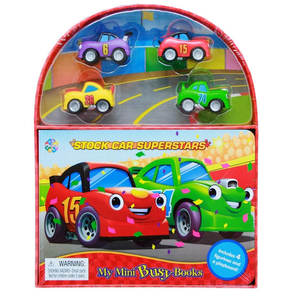 RACE CARS MINI BUSY BOOK - Multicolour