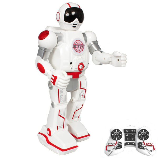 Robot Xtrem Bots Spy Bot Robot Actions Programming Toy  -White