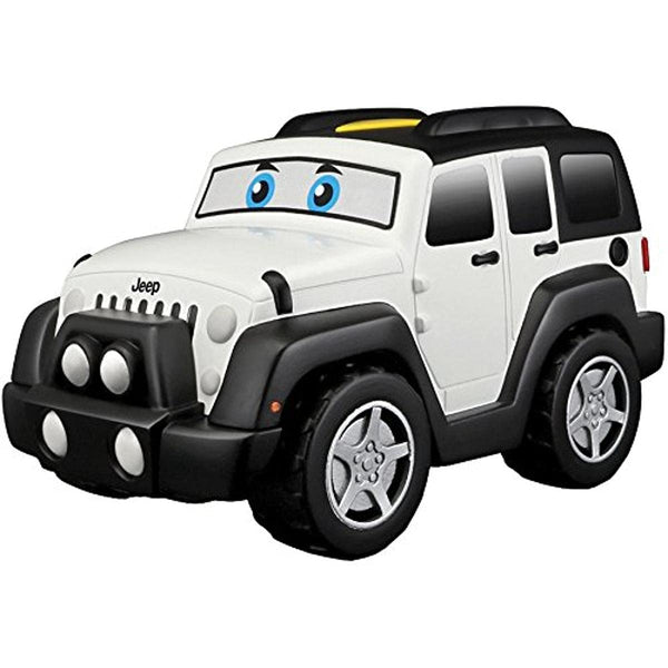 Bb Junior Jeep Light & Sound Jeep Wrangler - White