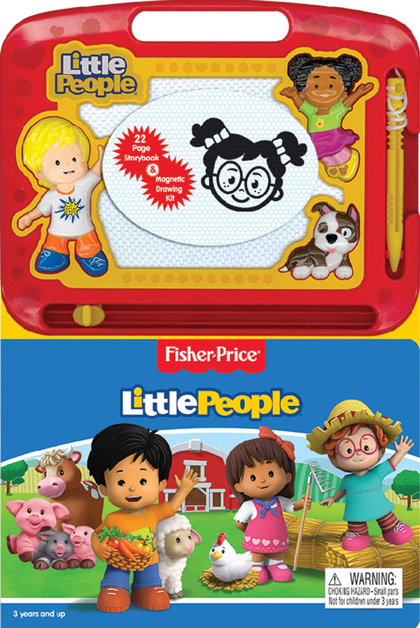 Phidal Mattel Fisher Price's Little People Activity Book Learning Series - Multicolour