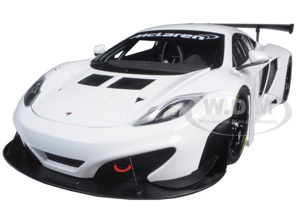 Bburago Die Cast McLaren 12C GT3 Super fast  Car 1:43 Scale Assorted Pack of 1  - Metallic White