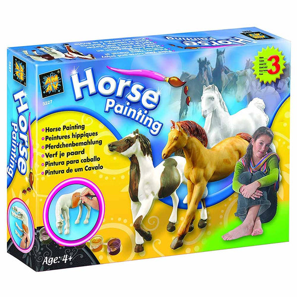 Amav 3D Horses Painting Arts & Crafts Kit  - 11 Pieces