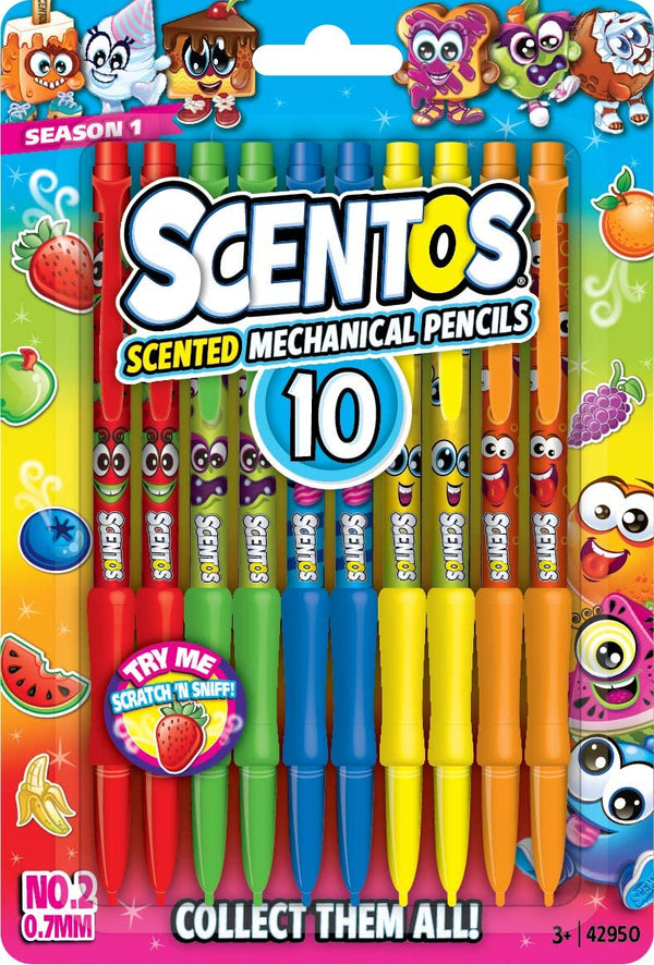 Weveel Scented Mechanical Pencils Pack of 10 - Multicolor