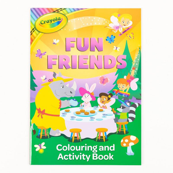 Alligator Crayola Fun Friends Colouring and Activity Book - English