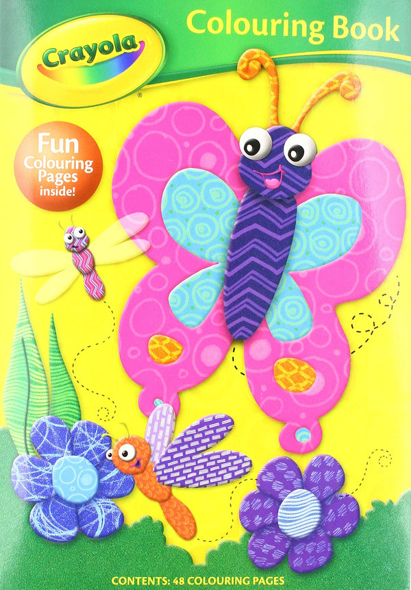 Alligator Books Crayola Butterfly Colouring Book - English