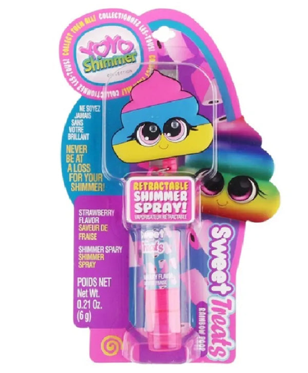 Yoyo Blister Rainbow Poo Shimmer Spray - Multicolor