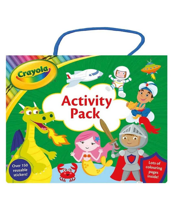 Crayola Coloring & Sticker Activity Book - English